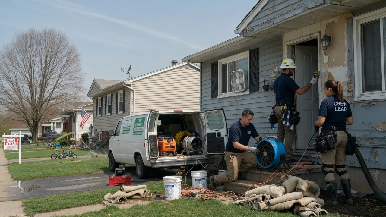 Flood Cleanup in Warsaw, IL near me